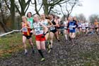 From left to right: Jennifer Walsh, and Annabel Mason, under-17s and under-20s womens,  2012 McCain Liverpool Cross Challenge.